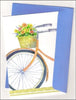Bicycle Basket Birthday Card